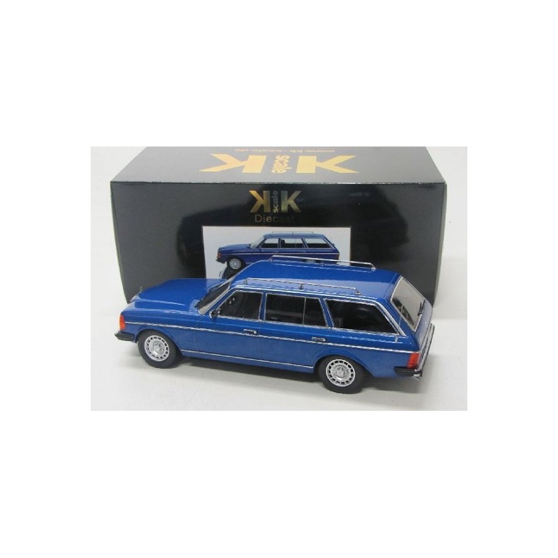 Mercedes-Benz 250T W123 Kombi 1978-82 Blue Metallic 1-18 KK-Scale