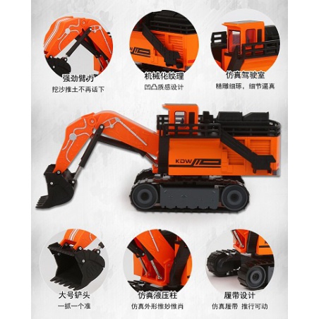 Shovel Excavators 360 Degree Turning  1-87 KDW