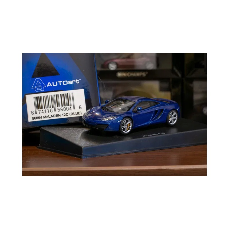 McLaren MP4-12C Azure Blue 143 AUTOart
