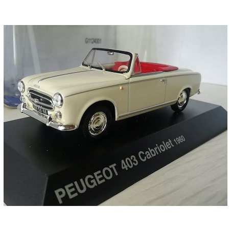 PEUGEOT 403 CABRIOLET 1960 1-43 NOREV