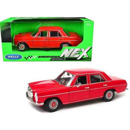 Mercedes Benz 220 1973 Red - 1-24 by Welly