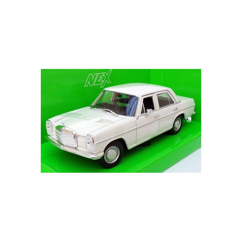 Mercedes Benz 220 1973 White - 1-24 by Welly