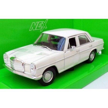 Mercedes Benz 220 1973 White - 1-24 by Welly