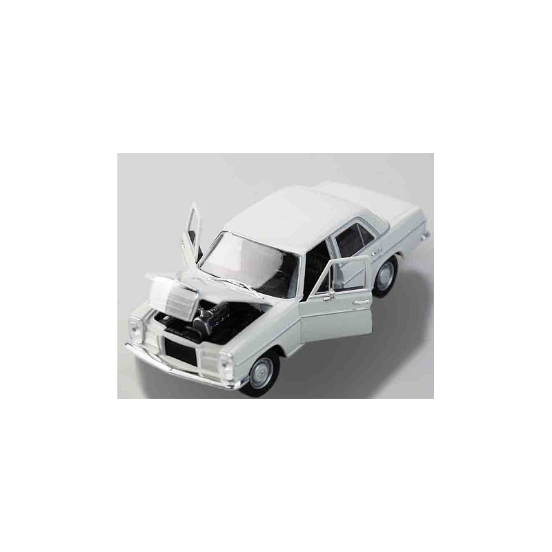 Mercedes Benz 220 1973 White - 1-24 by Welly