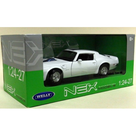 Pontiac Firebird Trans Am 1972 White 1 24 Scale by Welly