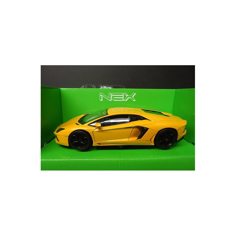 Lamborghini Aventador LP700-4 Yellow 1-24 Scale by welly