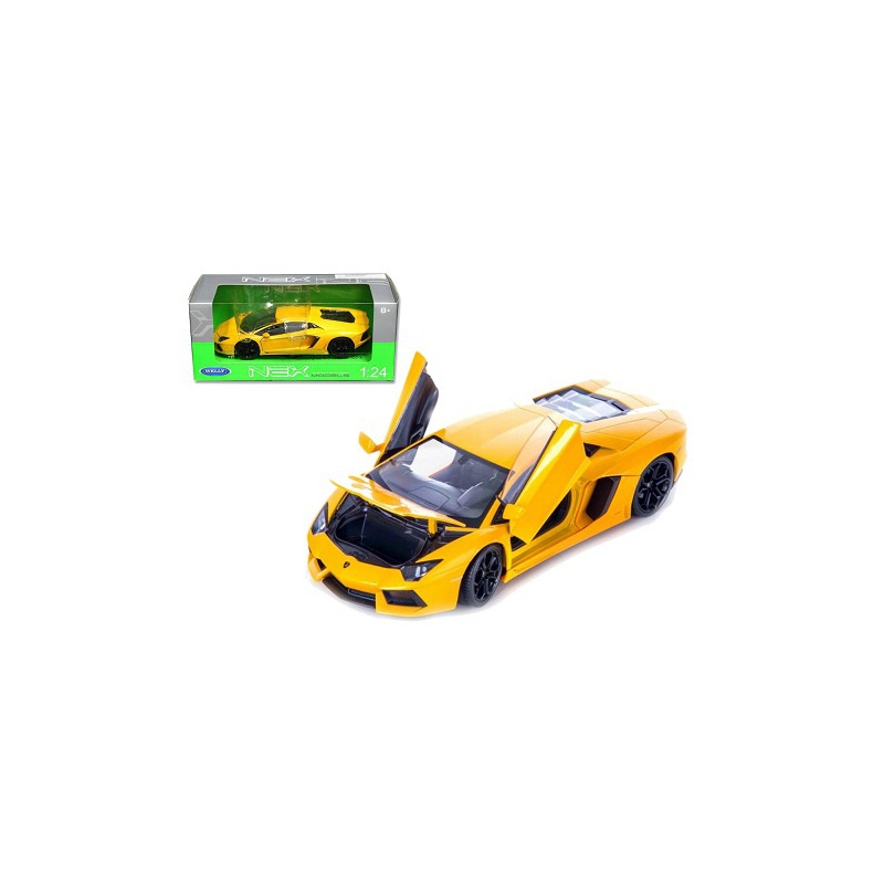 Lamborghini Aventador LP700-4 Yellow 1-24 Scale by welly
