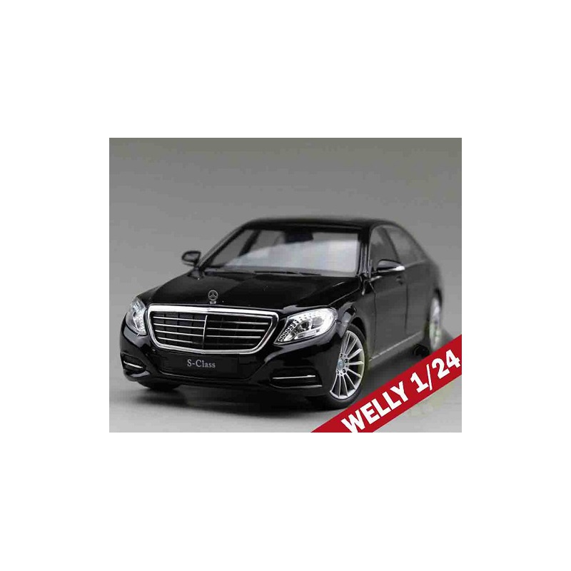 Mercedes S-Klasse (W222), 2013,Black 1-24 by Welly