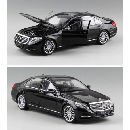 Mercedes S-Klasse (W222), 2013,Black 1-24 by Welly