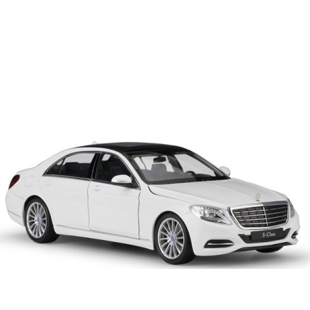 Mercedes S-Klasse (W222), 2013,White 1-24 by Welly