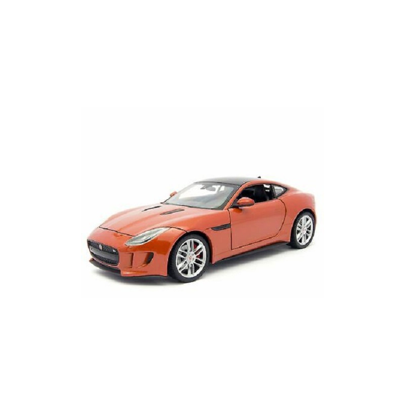 JAGUAR F-TYPE 2015  BRONZE 1-24 DIECAST MODEL CAR BY WELLY