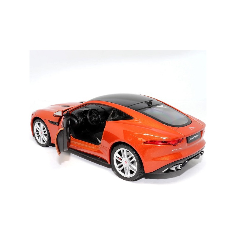 JAGUAR F-TYPE 2015  BRONZE 1-24 DIECAST MODEL CAR BY WELLY