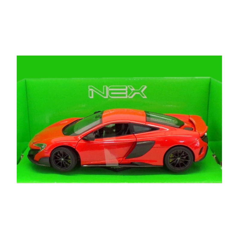 MCLAREN 675LT ORANGE 1-24 BY WELLY 24089