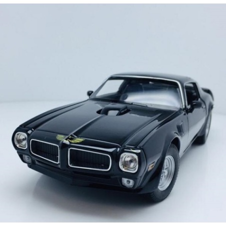 PONTIAC - FIREBIRD TRANS-AM 455 H.O. COUPE 1972 BLACK 1-24 SCALE BY WELLY