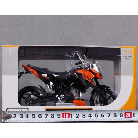 KTM 690 Duke Racing Moto Motorcycle in 1-12 Scale by Maisto Diecast