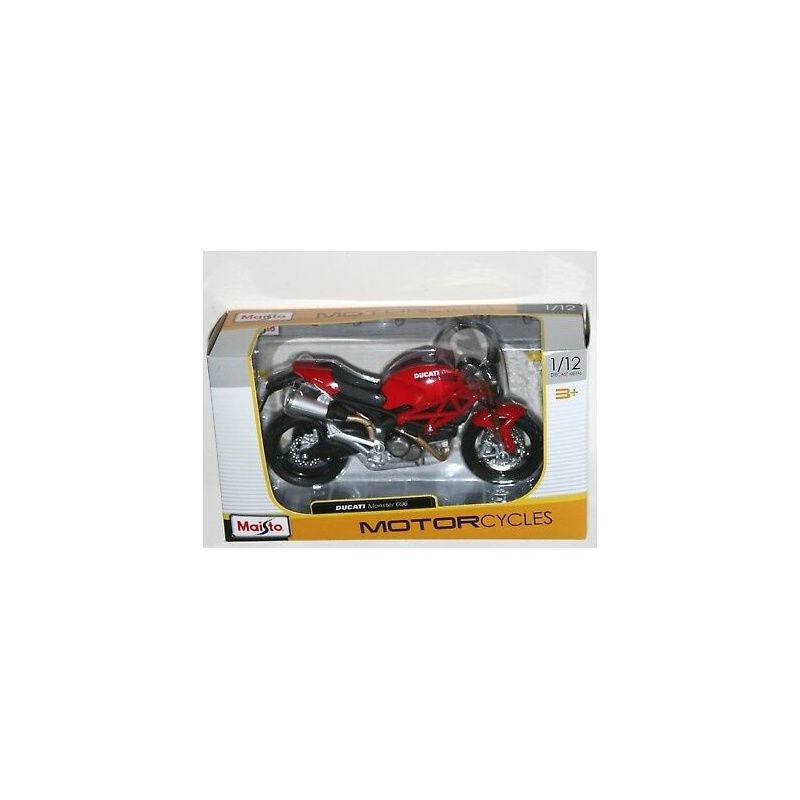 DUCATI MONSTER 696 RED IN 1-12 SCALE BY MAisto