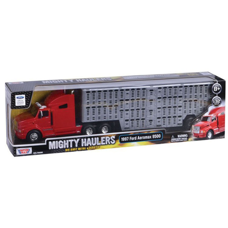 FORD AEROMAX 9500 RED IN 1-32 SCALE BY MOTORMAX