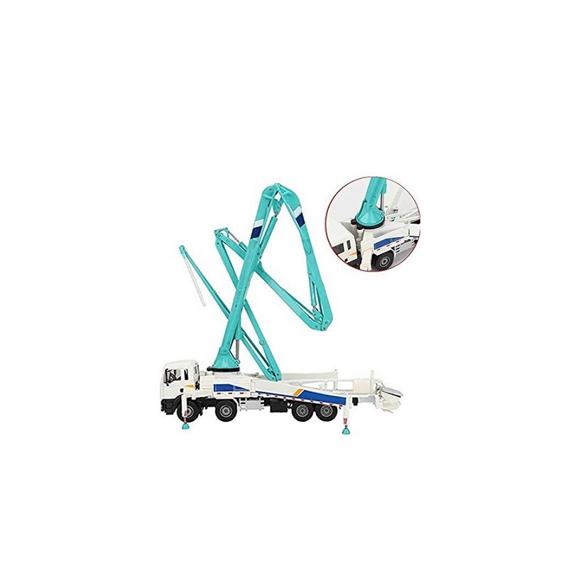 Concrete Pump Trucks Mega Crane 1-55 by KDW Diecast Model