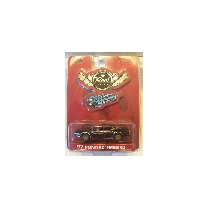 Pontiac Firebird Trans Am '77 Smokey and the Bandit 1-64 Scale Die Cast Movie Replica by Malibu