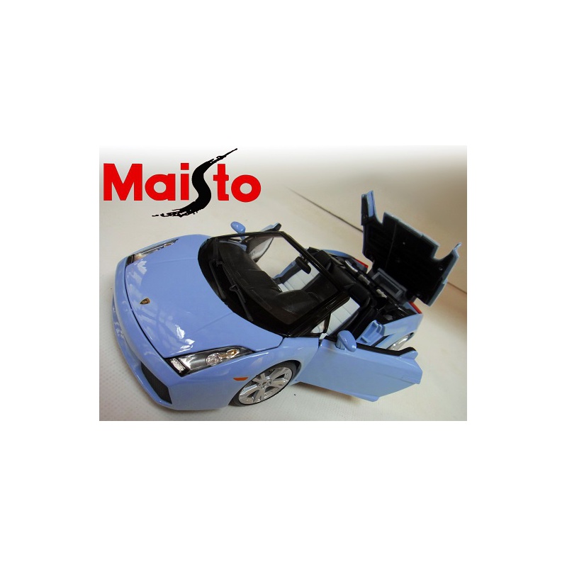 ماکت ماشین  لامبورگینی گالاردو Lamborghini Gallardo Spyder Blue in1-18 Diecast Model Car by Maisto