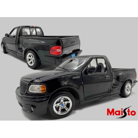 ماکت وانت فورد Ford F-150 SVT Lightning Black Pick Up Truck in 1-21 Diecast Model Car by Maisto