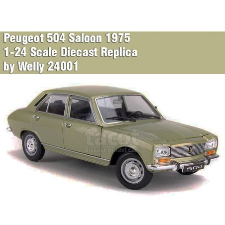 ماکت ماشین پژو  Peugeot 504 Saloon 1975 by Welly