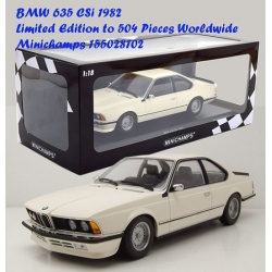 ماکت ماشین بی ام او BMW 635 CSi 1982 by Minichamps