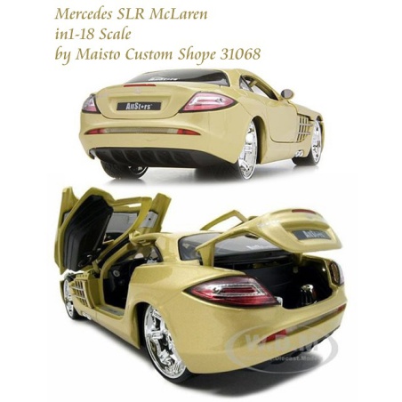 ماکت ماشین مرسیدس بنز Mercedes SLR McLaren  by Maisto Custom Shope