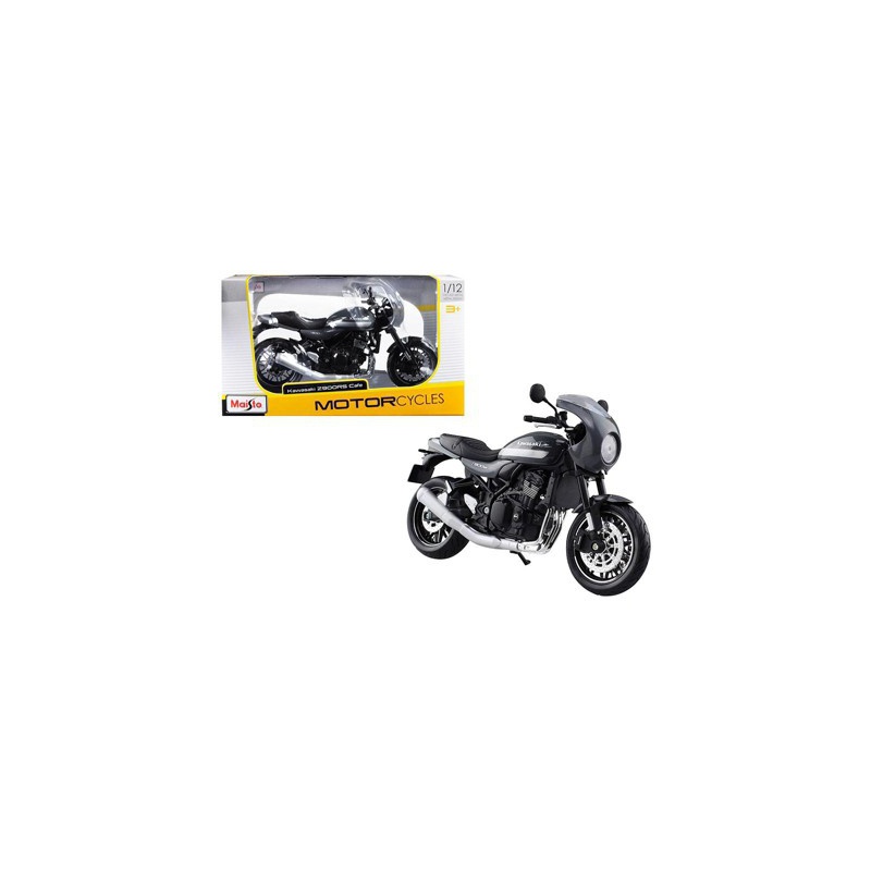 Kawasaki Z900RS Cafe Gray 1/12 Diecast Motorcycle Model by Maisto