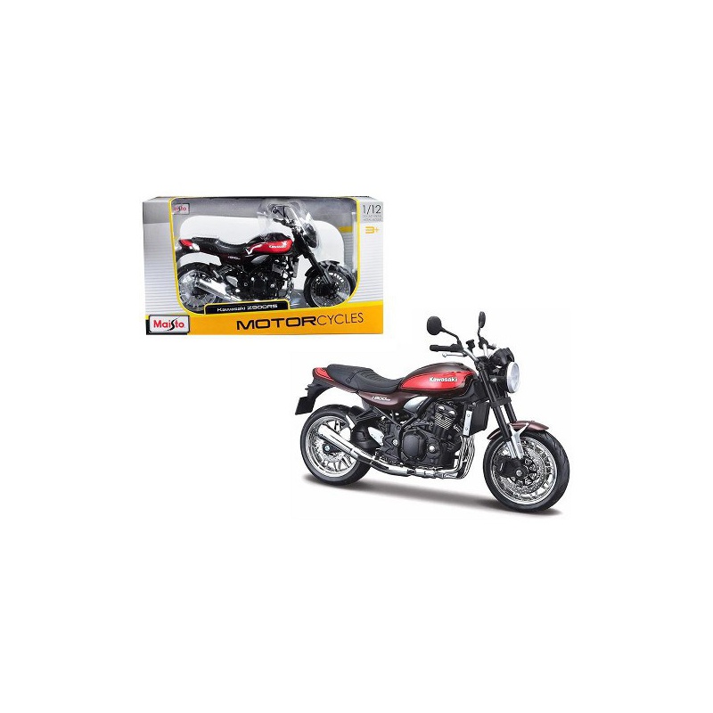 Kawasaki Z900RS Cafe Gray 1/12 Diecast Motorcycle Model by Maisto