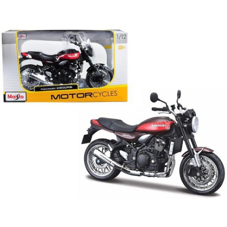 Kawasaki Z900RS Cafe Gray 1/12 Diecast Motorcycle Model by Maisto