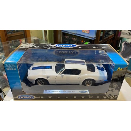ماکت ماشین پونتیاک فایربرد ترنس ام  PONTIAC FIREBIRD TRANS AM 1972 BY WELLY