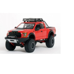 Ford F-150 Raptor 2017 Blue Off Road Kings Truck 1-24 Scale Diecast Model By Maisto