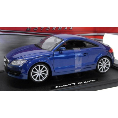 2007 AUDI TT COUPE BLUE 1/18  BY MOTORMAX
