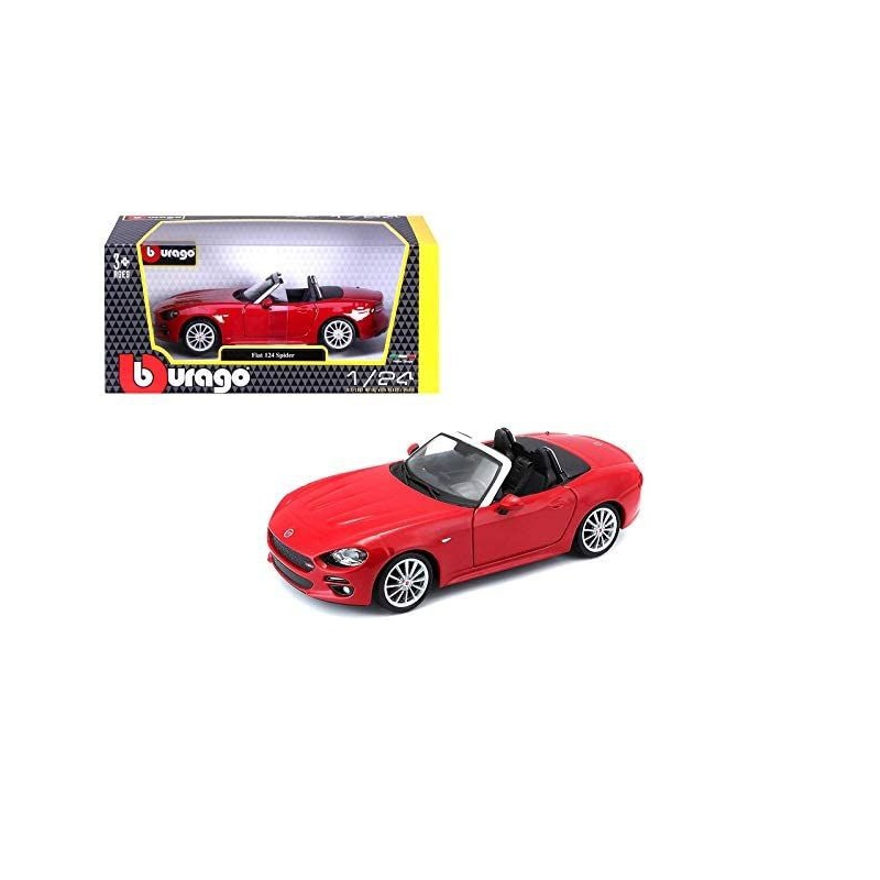 Fiat 124 Spider, red without showcase, 2007