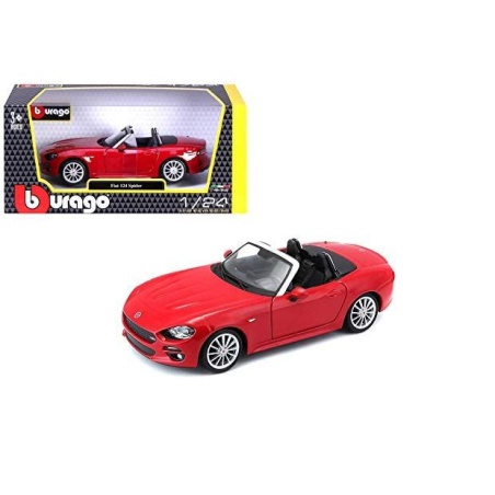 Fiat 124 Spider, red without showcase, 2007