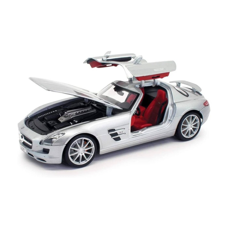 Mercedes Benz SLS AMG Silver