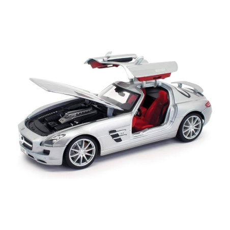 Mercedes Benz SLS AMG Silver