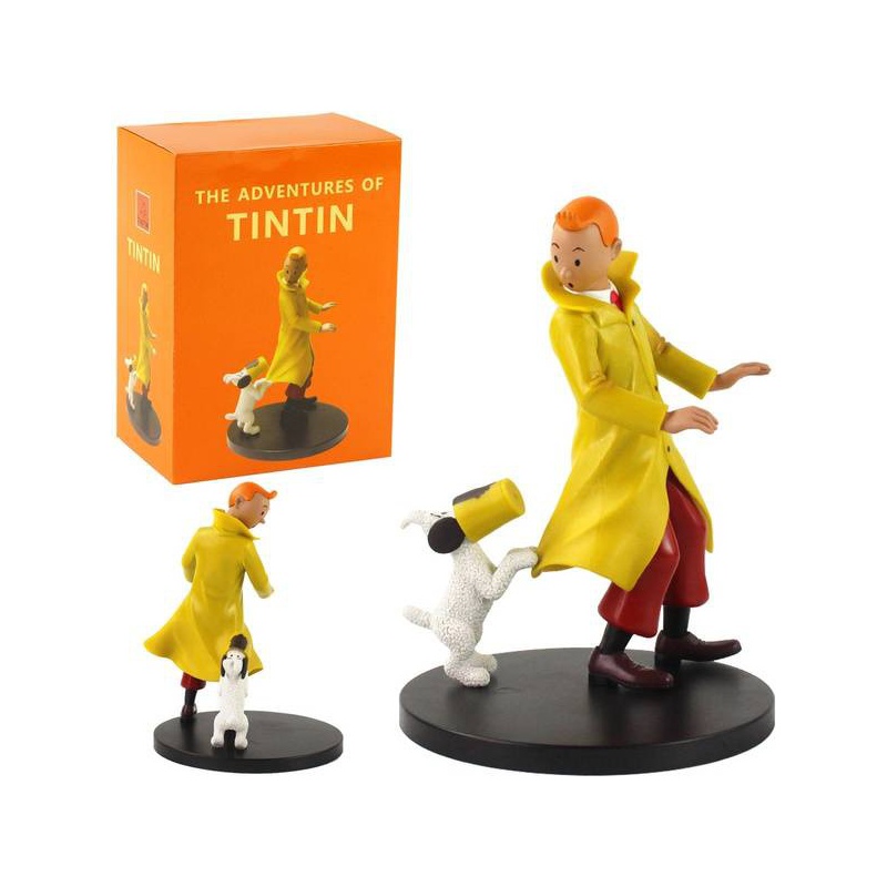 Tintin red armchair فیگور تن تن  به همراه میلو