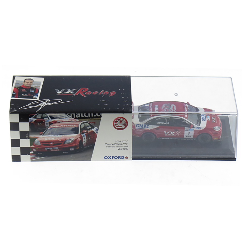 VAUXHALL - VECTRA VXR TEAM VX RACING N 1 CHAMPION BTCC 2008 FABRIZIO GIOVANARDI