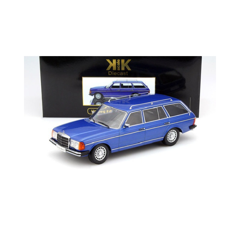 Mercedes-Benz 250T W123 Kombi 1978-82 Blue Metallic 1-18 KK-Scale