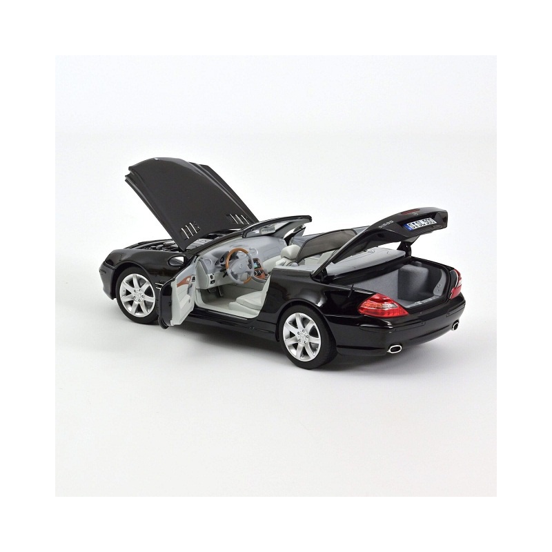 Mercedes-Benz SL 500 2003 Black 1:18