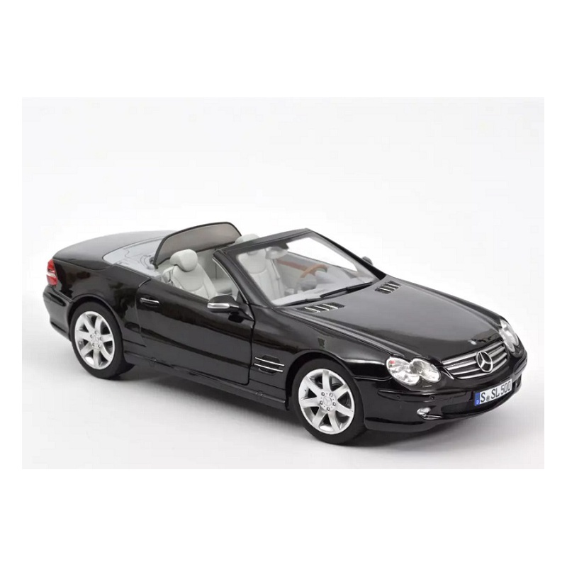 Mercedes-Benz SL 500 2003 Black 1:18