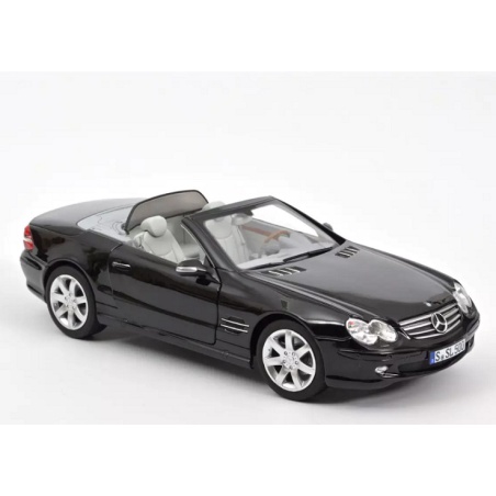 Mercedes-Benz SL 500 2003 Black 1:18