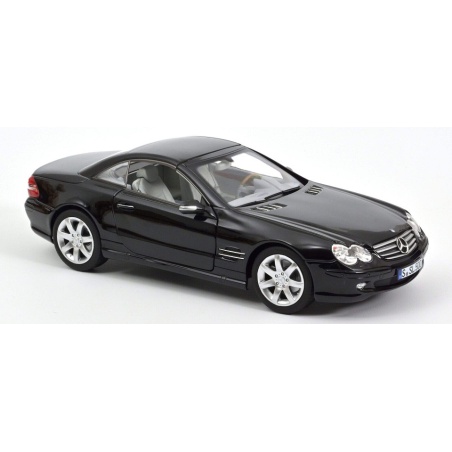 Mercedes-Benz SL 500 2003 Black 1:18