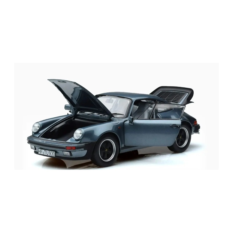 Porsche 911 930 Turbo 3.3 Blue Metallic Norev 1/18