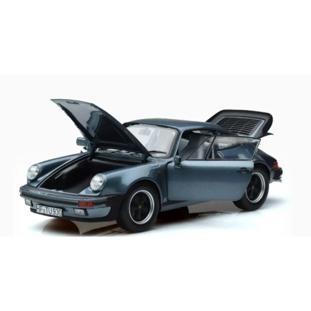 Porsche 911 930 Turbo 3.3 Blue Metallic Norev 1/18