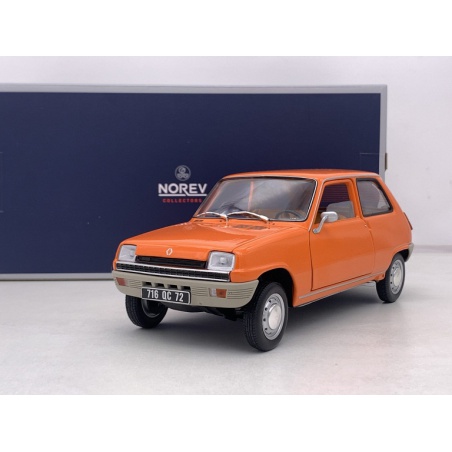 ماکت رنو 5     Norev Renault 5 Orange 1972