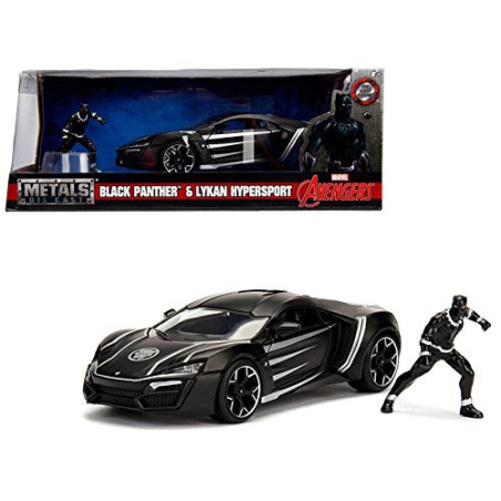 Lykan Hypersport with Avengers Black Panther Figure