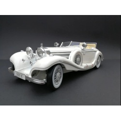 ماکت ماشین مرسیدس بنز Mercedes-Benz 500K Special Roadster 1936 White in 1-18 Scale Diecast Replica by Maisto